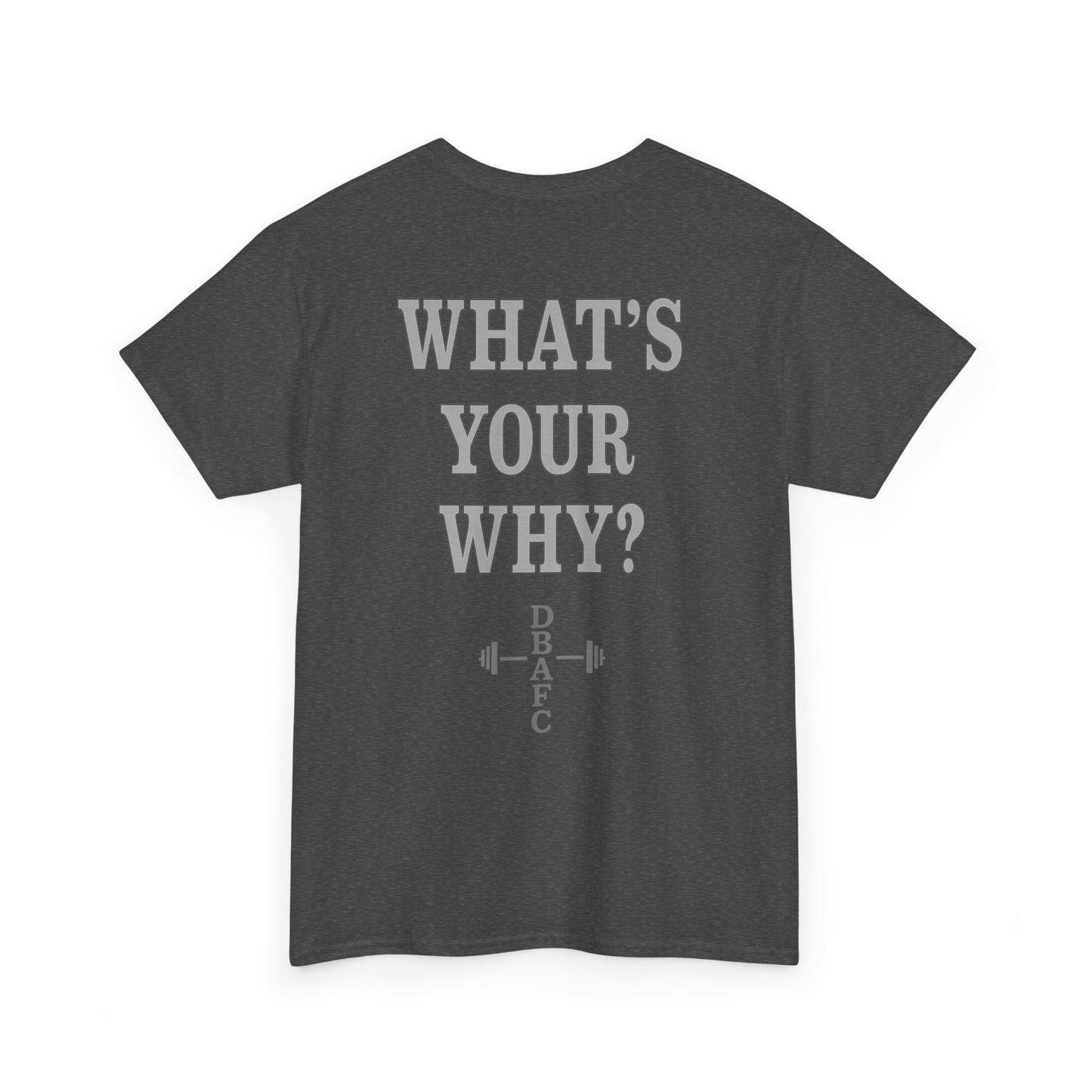 Unisex Fitness Motivation Tee, Gym Shirt, Workout Gift, Casual Wear, Strength Training Apparel, DB-AFC Design